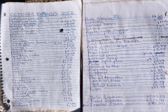 October 2022 Expenses $500.23