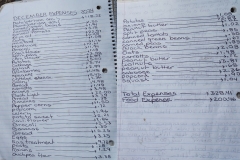 December Expenses 2024 $328.41